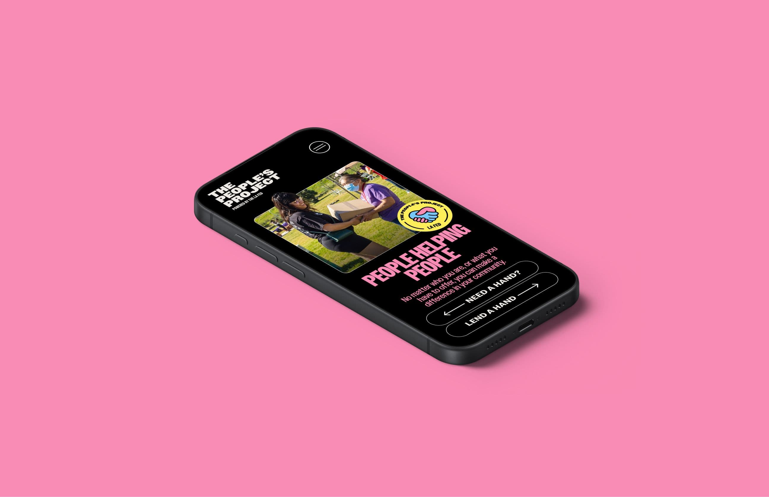 The People's Project - Website Development